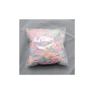 1000pcs/bag Girls Elastics Hair Bands Child baby Gum for Hair kids Ponytail Holder Rubber band,05,1000pcs