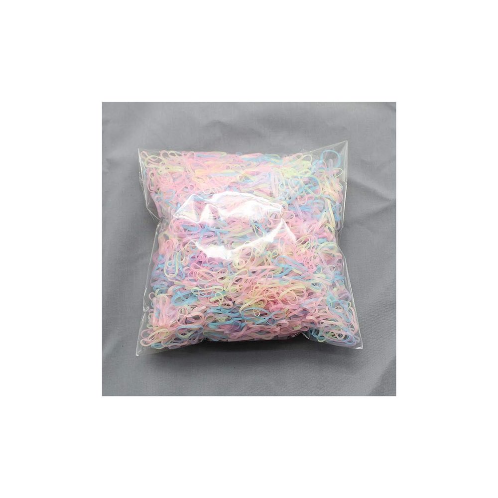 1000pcs/bag Girls Elastics Hair Bands Child baby Gum for Hair kids Ponytail Holder Rubber band,05,1000pcs