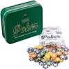Funtime Gifts Travel Poker Compact Portable Pocket Sized Game Tin Set Gift, Multi-Coloured, PL7440 view 1