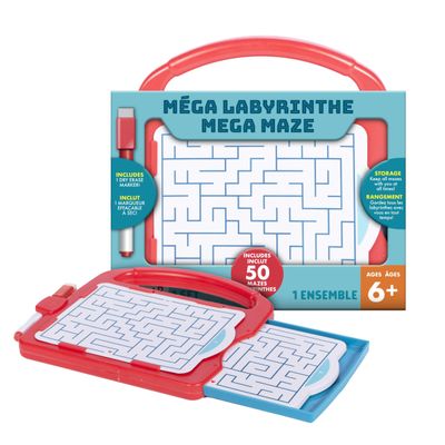 Chuckle & Roar Travel Reusable Dry Erase Activity Maze Edition