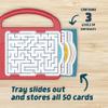Chuckle & Roar Travel Reusable Dry Erase Activity Maze Edition view 4