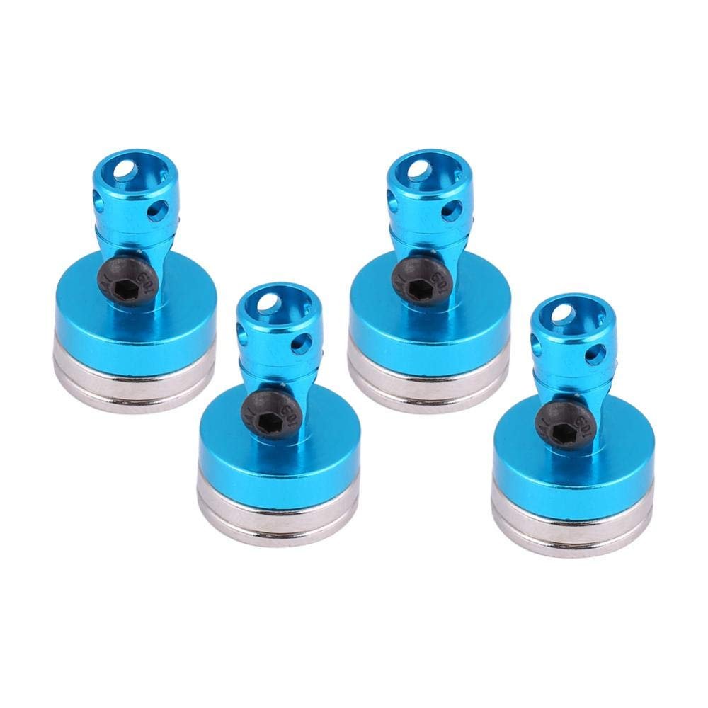 1/10 Magnetic invisibility, 4pcs Metal Magnetic invisibility Shell Body Post for 1/10 RC Car Accessory