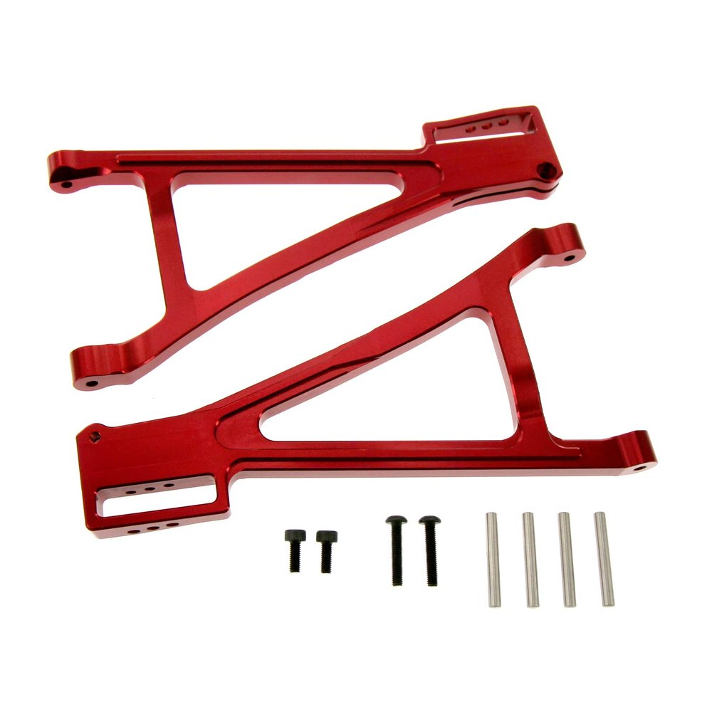 Atomik RC E-Revo 2.0 Front Lower Arm, Red - Replaces 8631/8632 - Compatible with Traxxas