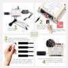 BearHoHo Escape Room Props Magnetic Props Put Magnet Sensor in Right Order to Release Lock Control 12 EM Lock for Player Exit Room Game (2 Sensor, Without Audio) view 4