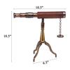 Crafts International Telescope with Tripod Nautical Gift Antique Vintage Functional Showpiece view 2