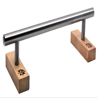 Teak Tuning Round Fingerboard Rail - Standard Edition - Silver Colorway - 10" Long, 1.75" Tall - Prolific Series