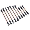 10pcs Link Rod, Stainless Steel Link Rod RC Link Rod Compatible with 324mm Wheelbase view 1