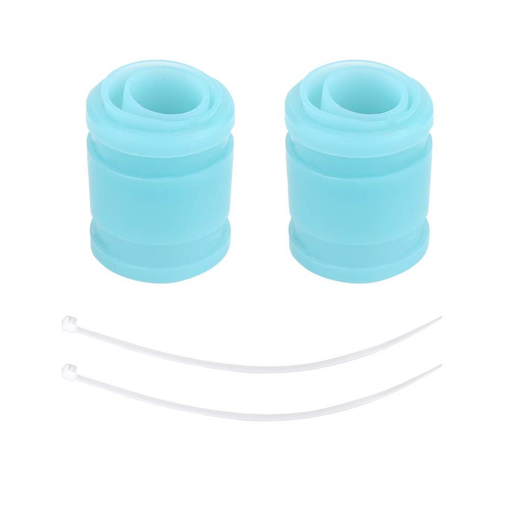 Zouminy 2Pcs Exhaust Pipe Silicone Sleeve for 1:10 Nitro OnRoad Rc Car Buggy Truck