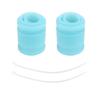 Zouminy 2Pcs Exhaust Pipe Silicone Sleeve for 1:10 Nitro OnRoad Rc Car Buggy Truck view 1