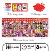 AQUARIUS Rudolph Family Bingo Game - Fun Family Party Game for Kids, Teens & Adults - Entertaining Game Night Gift - Officially Licensed Merchandise view 4