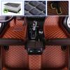 SureKit Car Floor Mats Compatible with Lexus RC 2016-2018 Floor Liner Waterproof Anti-Skid Luxury Leather Full Coverage Liner Front  Rear Mat/Set(Brown) view 1