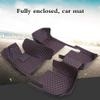 SureKit Car Floor Mats Compatible with Lexus RC 2016-2018 Floor Liner Waterproof Anti-Skid Luxury Leather Full Coverage Liner Front  Rear Mat/Set(Brown) view 2