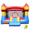 Costzon Inflatable Bounce House, Party Castle Bouncy House for Kids 12ft L x 9ft W x 7ft H Indoor Outdoor Fun w/Large Jumping Area & Fun Slide, Blower, Toddler Bounce House for Backyard Birthday Gifts view 1