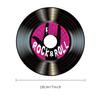 Boao 35 Pieces 7 Inch 1950's Records Decor Rock and Roll Music Party Decorations Retro 70's Wall Decor Fake Records Sign Cutouts for Disco Birthday Music Theme Party Decoration view 2