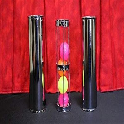 Cage and Cylinder Mystery (Brass) by Mr. Magic - Trick