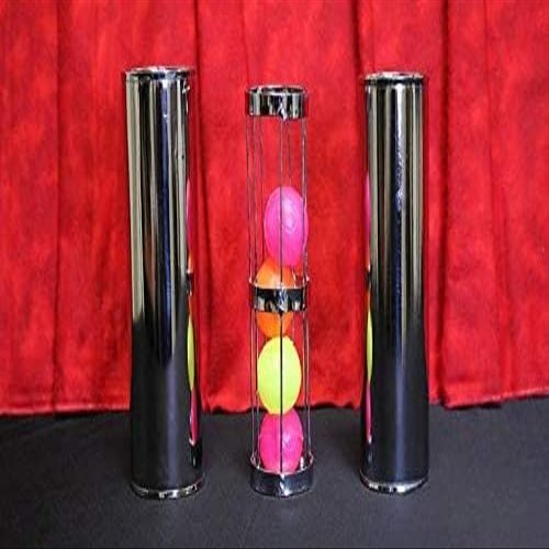 Cage and Cylinder Mystery (Brass) by Mr. Magic - Trick