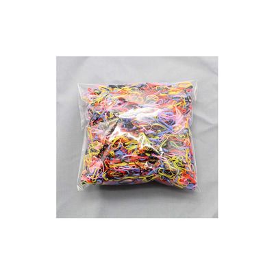 1000pcs/bag Girls Elastics Hair Bands Child baby Gum for Hair kids Ponytail Holder Rubber band,06,1000pcs