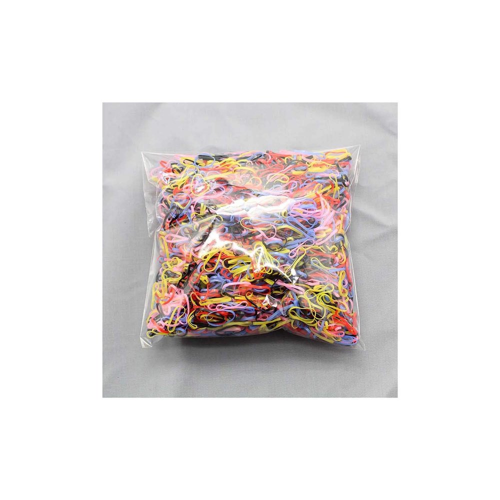 1000pcs/bag Girls Elastics Hair Bands Child baby Gum for Hair kids Ponytail Holder Rubber band,06,1000pcs