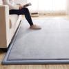 WJXBoos Living Room Non Skid Kids Play Mat, 3 cm Coral Fleece Baby Crawling Carpet Tatami Children Sleeping Rug Toddler Floor Mat-Grey 180x200cm(71x79inch) view 3