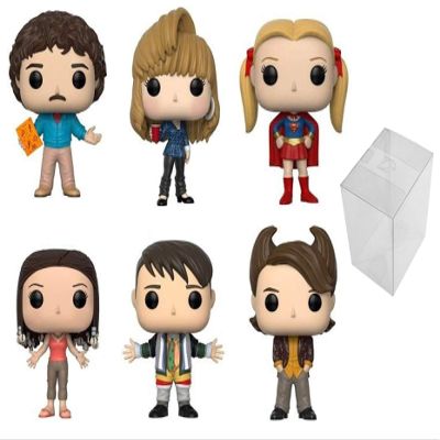 Funko Pop! Television: Friends Series 2 Collectible Vinyl Figures Set of 6 Bundle with 6 PopShield Pop Box Protectors