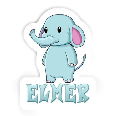 Elmer Elephant Sticker (Large, 14x9.8 inch)