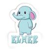 Elmer Elephant Sticker (Large, 14x9.8 inch) view 1