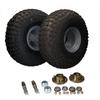 AB Tools 2 Pack Trailer Trolley Wheel Hubs, Wheels & Stub Axles 22 x 11.00-8 Off Road view 1
