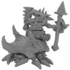 Reaper Miniatures Bloodstone Gnome Cavalry #44055 Bones Black Unpainted Plastic view 1
