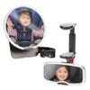 Diono Baby Car Mirror 2 Pack, Includes Safety Car Seat Mirror for Rear Facing Infant & See Me Too Rear View Baby Mirror Both Fully Adjustable with Wide Crystal Clear View, Shatterproof, Crash Tested view 1