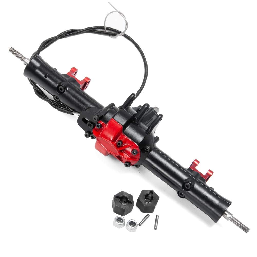 Alloy Front & Rear Axle w/Differential Lock for 1/10 RC TF2 Crawler (Rear)