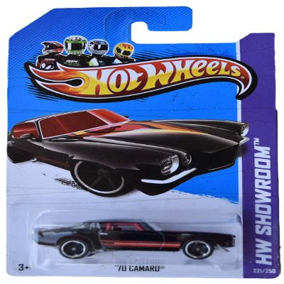 Hot Wheels Showroom Series '70 Camaro 221/250, Black