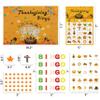 Geefuun 32 Players Thanksgiving Games Fall Bingo Cards for Party Supplies Decorations view 3