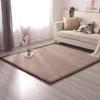 WJXBoos Thicken Tatami Kids Play Mat, Flannel Soft Baby Crawling Carpet No-Slip Children Sleeping Rug Hypoallergenic No-Toxic Blanket-Brown 190x280cm(75x110inch) view 1