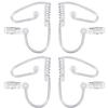 Gejoy 4 Pcs Clear Spy Security Earpiece Fake Agent Costume Props view 1