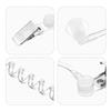 Gejoy 4 Pcs Clear Spy Security Earpiece Fake Agent Costume Props view 2