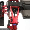 Atomik Alloy Rear Lower Arm - RC Car Replacement Part for Traxxas E-Revo 2.0 - Hardened Billet 6061 Aluminum, Rear Chassis Upgrade 8633/8634 - Grey view 2