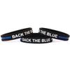 SayitBands 15 Youth Back THE Blue Thin Blue Line Silicone Wristbands view 3