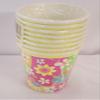 24 Hot/Cold Cups Color Me Flowers Theme Party Supplies (Hot/Cold Cups) view 1