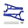 Atomik - Alloy Front Upper Arm - Part for E-Revo 2.0, Other TRX Models - 6061 Aluminum - Lightweight & Durable Performance - Compatible with Traxxas - Replaces Part 8631/8632 - Blue view 1