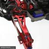 Atomik - Alloy Front Upper Arm - Part for E-Revo 2.0, Other TRX Models - 6061 Aluminum - Lightweight & Durable Performance - Compatible with Traxxas - Replaces Part 8631/8632 - Blue view 2