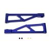 Atomik - Alloy Front Upper Arm - Replacement Part for Arrma Kraton 6S BLX - Hardened Billet 6061 Aluminum - Lightweight & Durable Performance - Front Chassis Upgrade Part AR330218 - Blue view 1