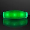 Green Light Up Stretch Bracelet with Steady Illumination LED Lights (Set of 12) view 3