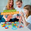 Coogam Wooden Tower Stacking Game, Fine Motor Skill Montessori Building Blocks with Dice Toppling Leaning Tower Toy Party Family Games for Kids and Adults view 4