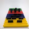 HERO Creations Set of Four Plastic (PLA) Domino Trays  Premium Holder Racks for Domino Tiles, Great for Mexican Train, Mahjong, Chickenfoot, Domino Games view 2
