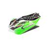 ARRMA 1/8 Painted and Trimmed Body with Decals, Green: Typhon 4X4 BLX, ARA402272 view 1