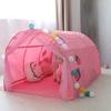 HI SUYI Children's Cabin Bed Tunnel Tent for 90-100cm in Width Loft Bed Bunk Tent,Fabric, Pink, Single view 1