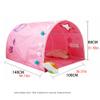 HI SUYI Children's Cabin Bed Tunnel Tent for 90-100cm in Width Loft Bed Bunk Tent,Fabric, Pink, Single view 3