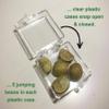 30 Live Mexican Jumping Beans: 6 Cases With 5 Beans In Each Case view 4