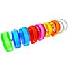 KIRALUMI 8 PCS LED Glow Bracelets, Light Up Bracelets for Kids Adults - Christmas Glow in The Dark Party Bracelets Favors Supplies for Concerts, Festivals, Game Prizes, Sports, Rave Accessories. view 1