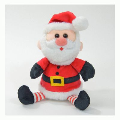 Kgler 75957 - Laber Santa Jingle, Laber Figure with Recording and Playback Function, Plaps Everything Funny and Moving, Approx. 18 cm Large, Ideal as a Gift for Boys and Girls